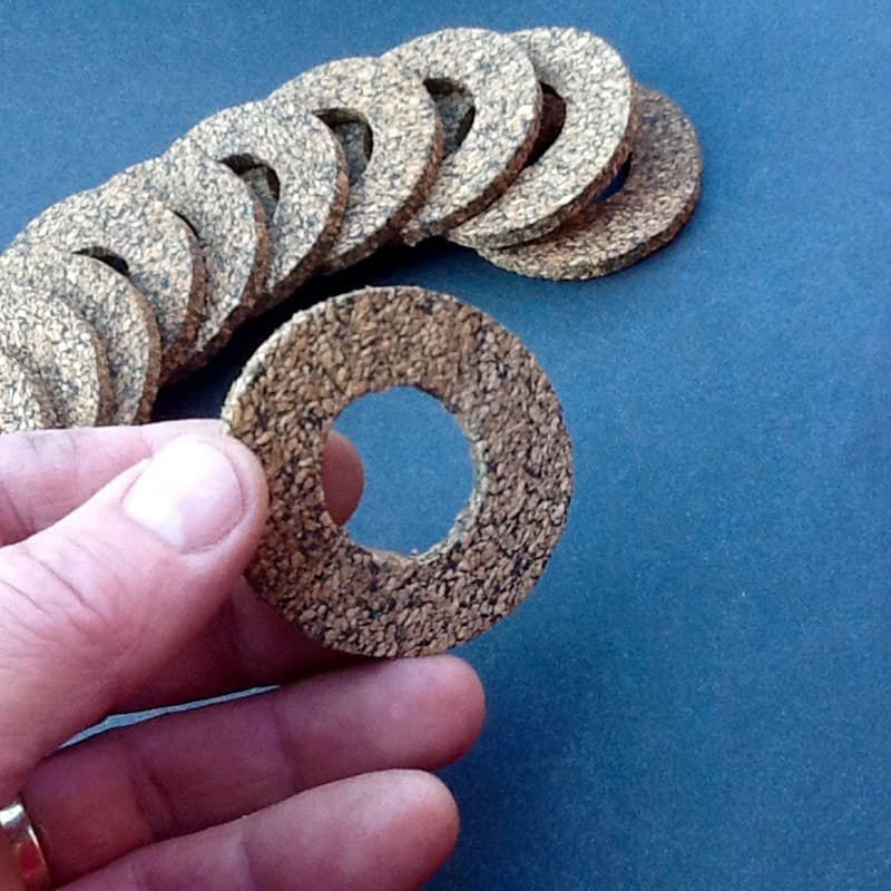 Nitrile Cork Washers Advanced Seals And Gaskets