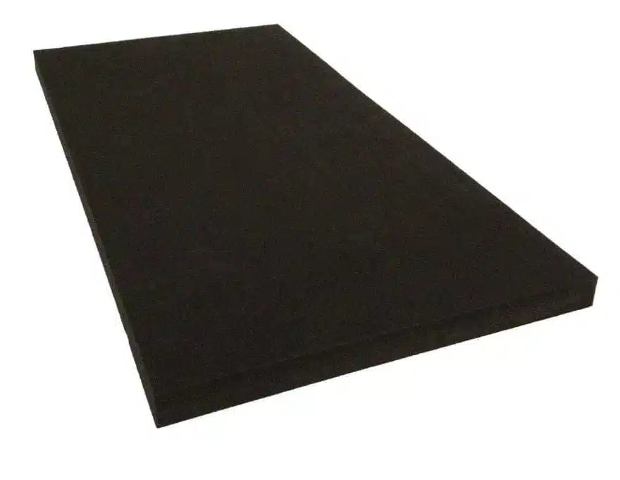 Non-flammable fireproof duct lining acoustic foam