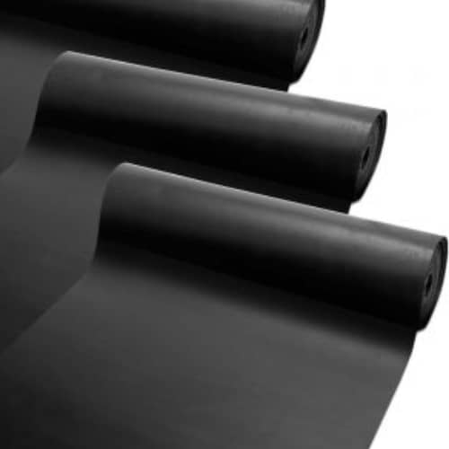 solid rubber sheet