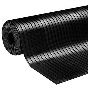 Broad Ribbed Rubber Matting