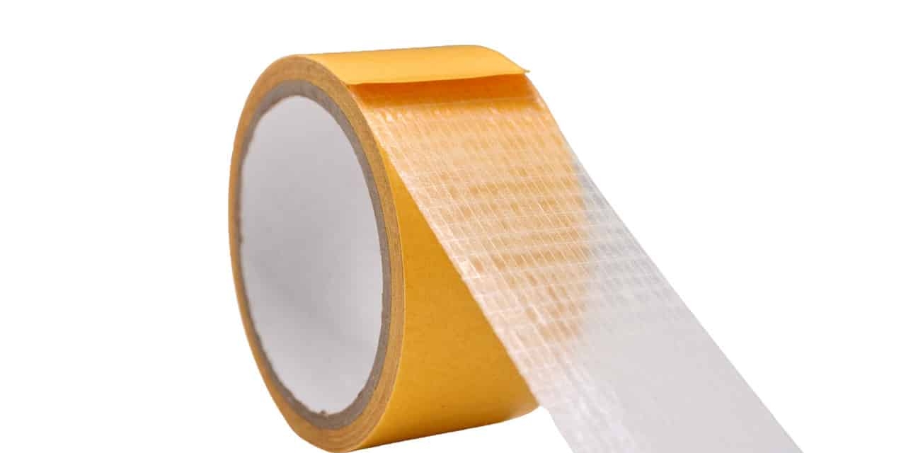 Adhesive Double-sided Tape Strength Mesh Glass Fiber Resist  High-Temperature