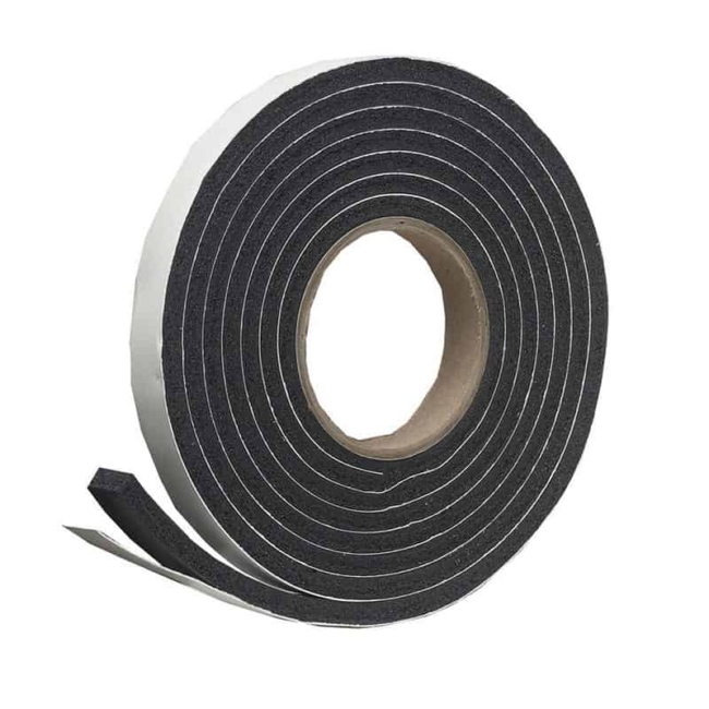 acoustic foil faced polyurethane foam strips