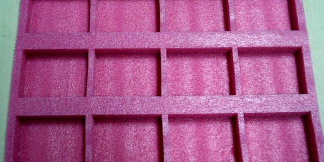 Pink Anti-Static Polyurethane Foam Gaskets