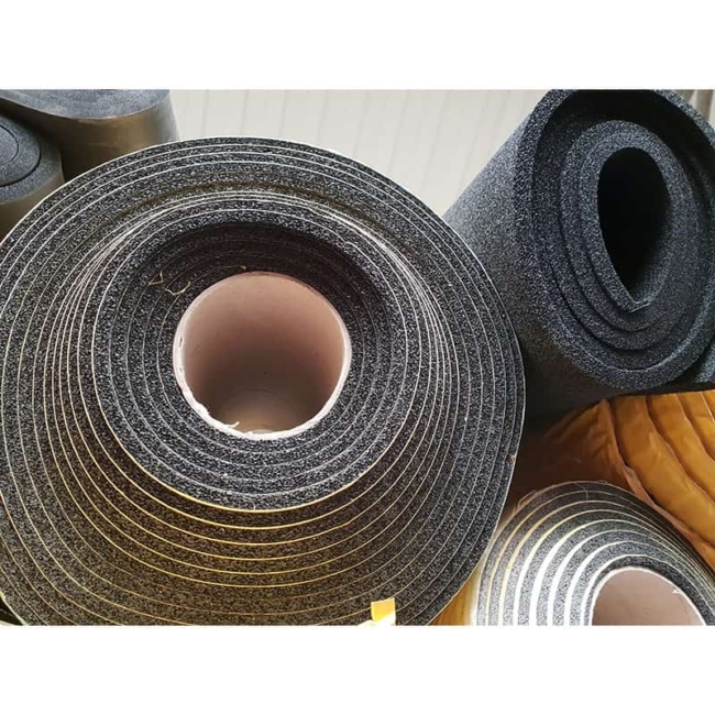 Semi Open Cell EPDM Sponge Rolls